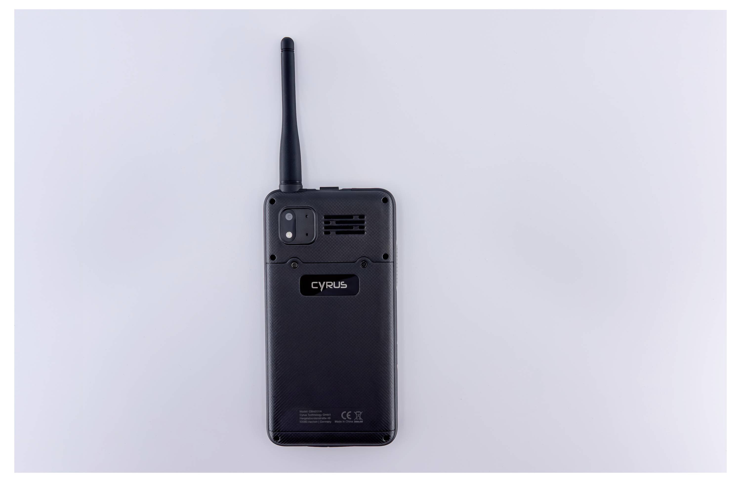 Cyrus CM450XA 64GB Schwarz EEK A (A - G) 14cm (5.5 Zoll) Outdoor Smartphone