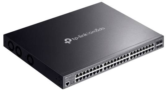 TP-LINK SG3452XMPP Omada SG3452XMPP V1.8 Managed Netzwerk Switch 48 Port 176 Gbit/s PoE-Funktion