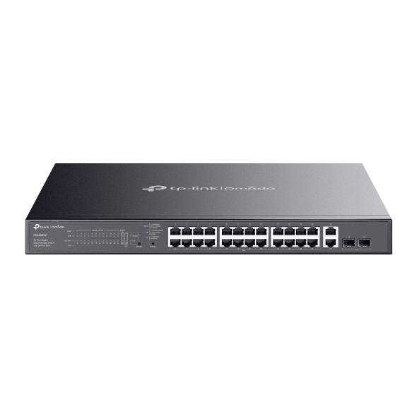 TP-LINK ES228GMP Omada ES228GMP V1.6 Managed Netzwerk Switch 24 Port 56 GBit/s PoE-Funktion