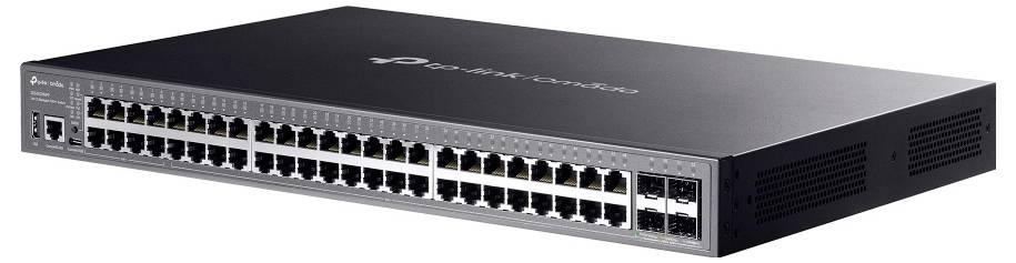 TP-LINK SG5452XMPP Omada SG5452XMPP V1 Managed Netzwerk Switch 48 Port 176 Gbit/s PoE-Funktion