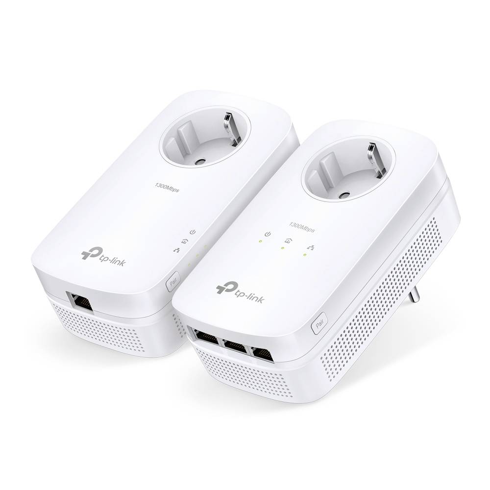 TP-LINK TL-PA8033P KIT V4 Powerline Starter Kit TL-PA8033P KIT 1300MBit/s
