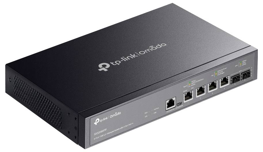 TP-LINK SX3206HPP JetStream TL-SX3206HPP V1 Managed Netzwerk Switch 4 Port 1200MBit/s