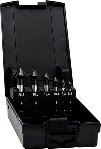 Exact Advanced LINE PRO 50383 Stufenbohrer-Set 6.3 mm, 8.3 mm, 10.4 mm, 16.5 mm, 20.5 mm HSSE-Co 5
