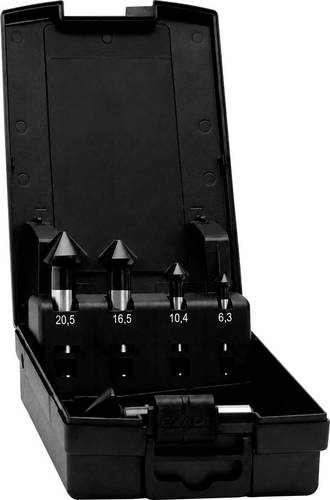 Exact Advanced LINE PRO 50384 Stufenbohrer-Set 6.3 mm, 10.4 mm, 16.5 mm, 20.5 mm, 25 mm HSSE-Co 5 C