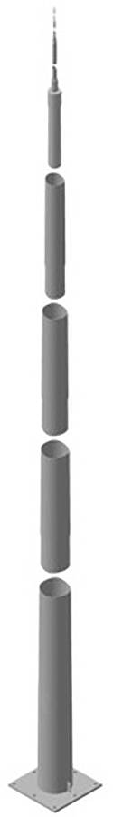 DEHN 103025 Tele-Blitzschutzmast 1St.