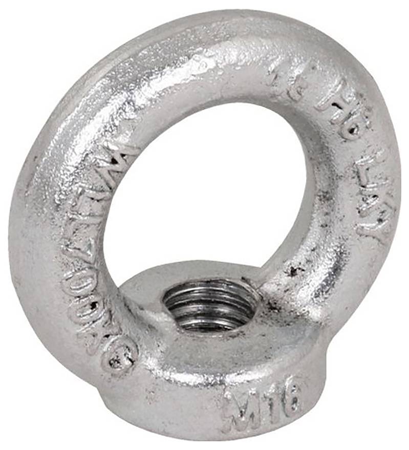 DEHN 621097 Ringmuttern M16 Stahl feuerverzinkt 1St.