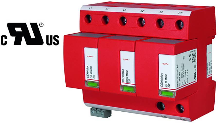 DEHN 908506 Blitzstrom- /Überspannungsableiter 1St.