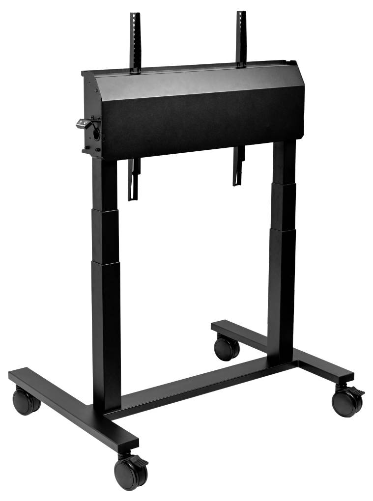 Legamaster TV-Rollwagen 1 139,7cm (55") - 248,9cm (98") Schwarz elektrisch motorisiert, Höhenverstellbar, Stand