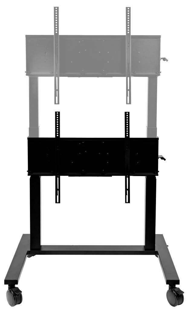 Legamaster TV-Rollwagen 1 139,7cm (55") - 248,9cm (98") Schwarz elektrisch motorisiert, Höhenverstellbar, Stand
