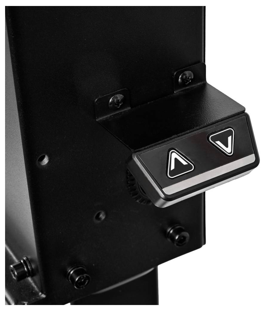 Legamaster TV-Rollwagen 1 139,7cm (55") - 248,9cm (98") Schwarz elektrisch motorisiert, Höhenverstellbar, Stand