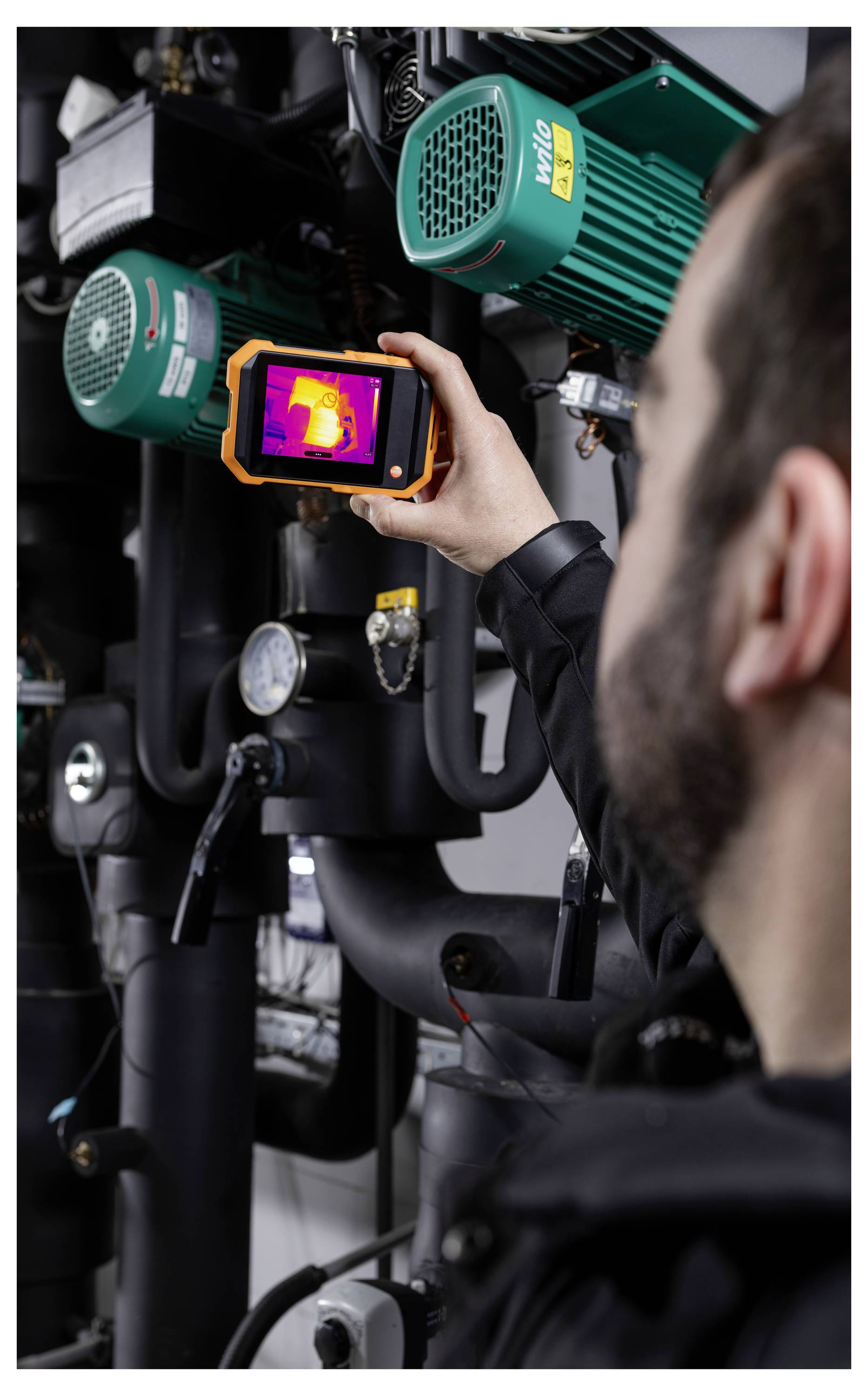 Testo 862-1 Wärmebildkamera -10 bis 550°C 160 x 120 Pixel 25Hz USB-C