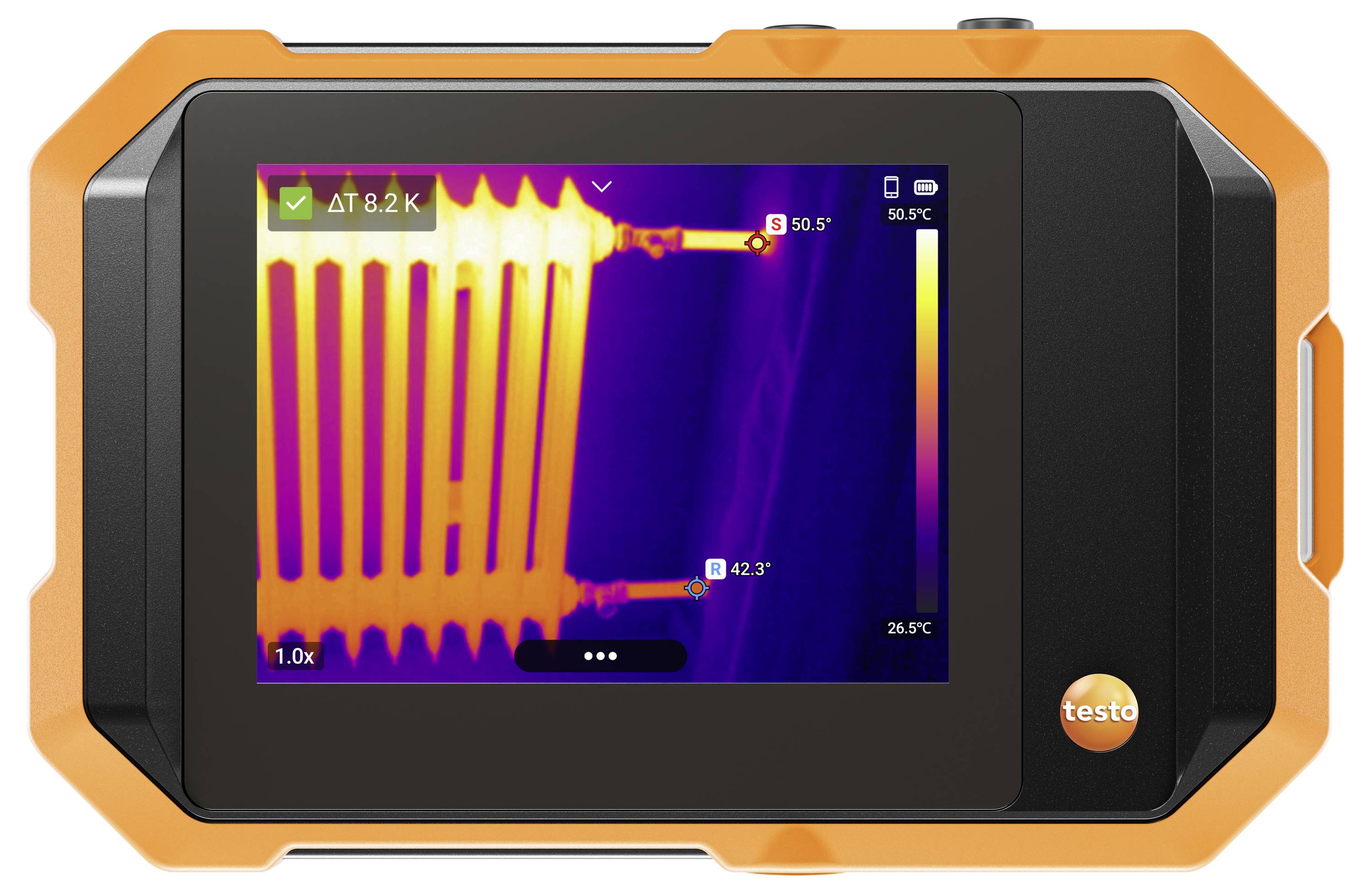Testo 862-2 Wärmebildkamera -10 bis 550°C 256 x 192 Pixel 25Hz