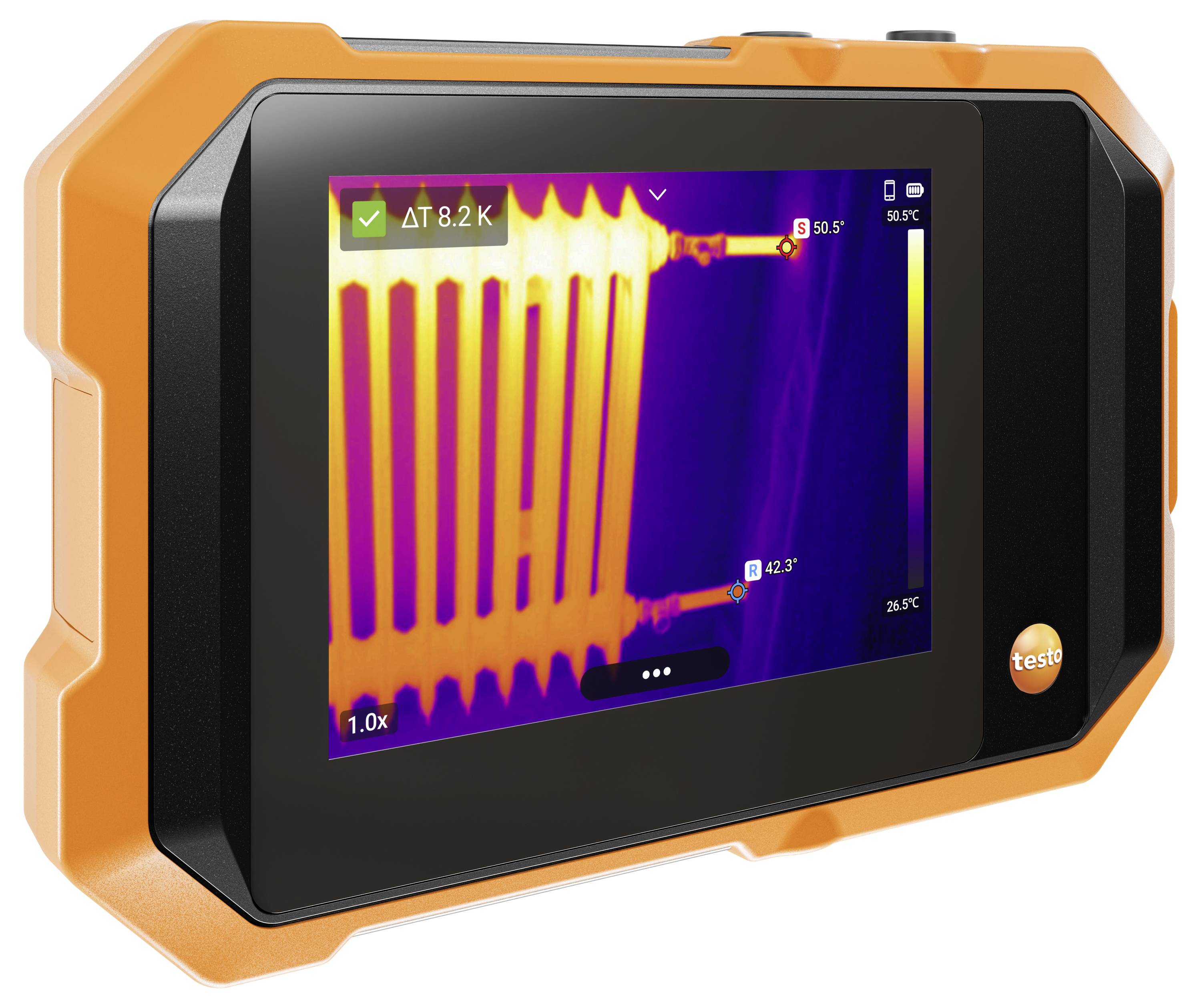 Testo 862-2 Wärmebildkamera -10 bis 550°C 256 x 192 Pixel 25Hz