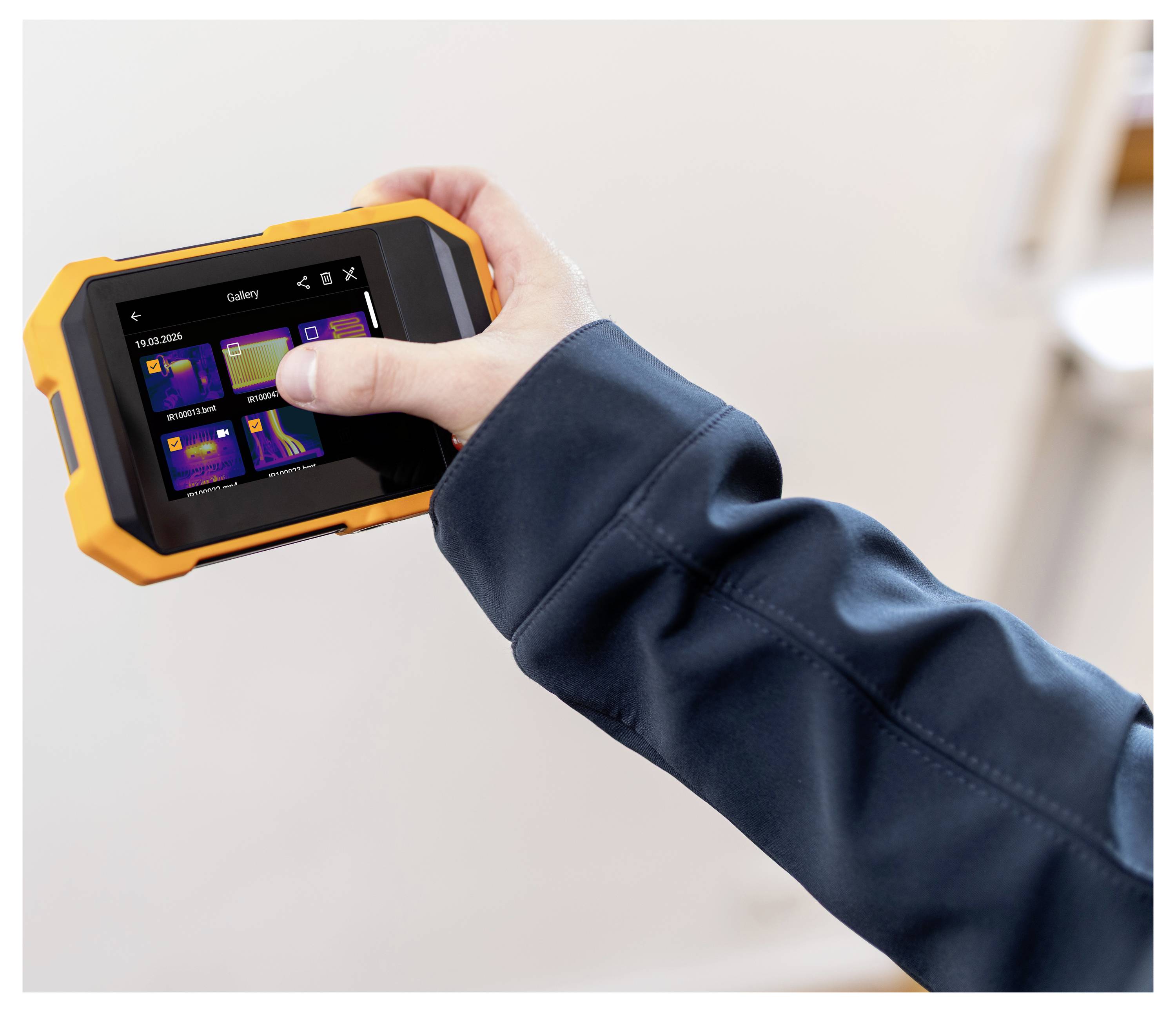 Testo 862-2 Wärmebildkamera -10 bis 550°C 256 x 192 Pixel 25Hz