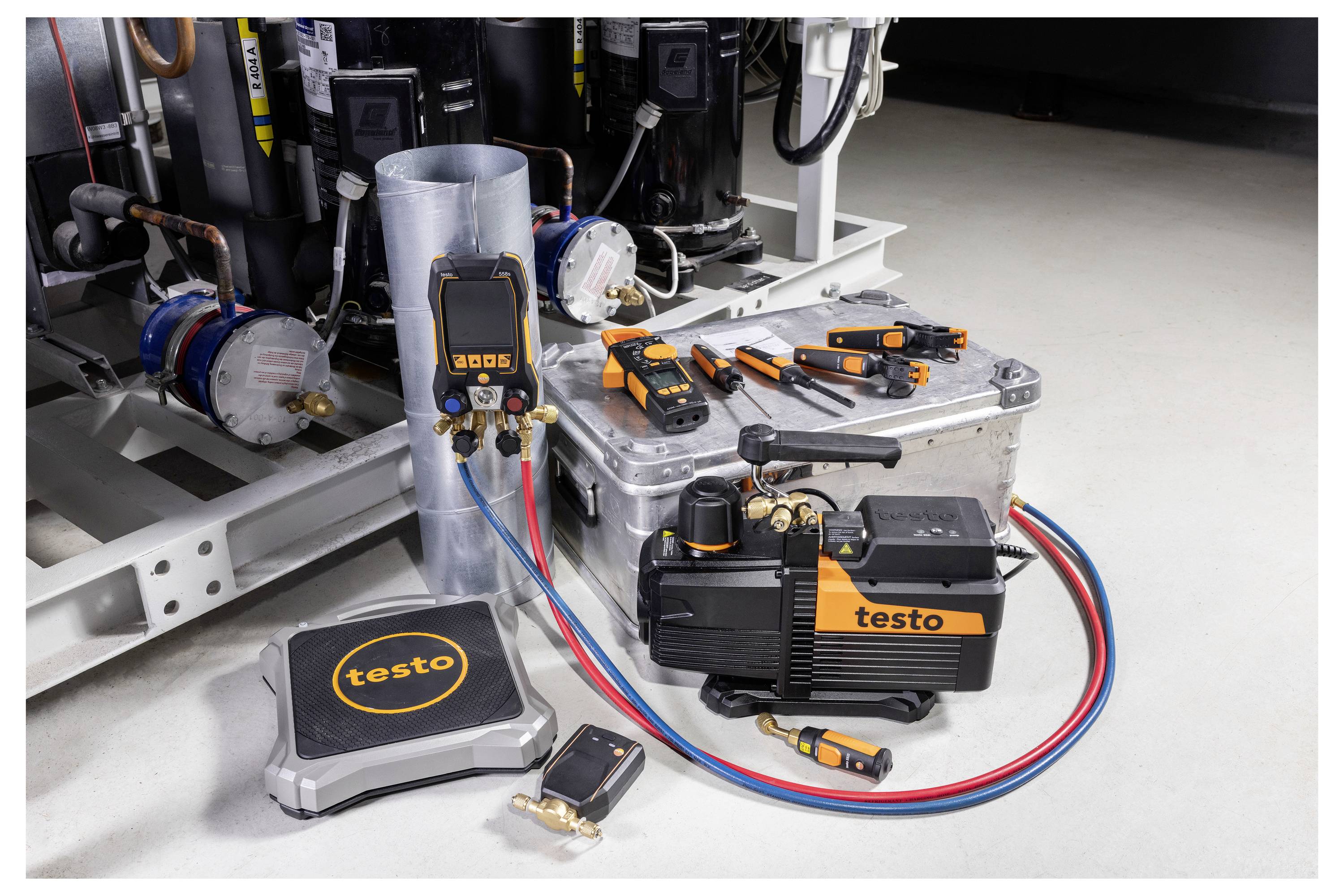 Testo Wärmepumpen-Profi-Set 558s Druck, Temperatur, Vakuum