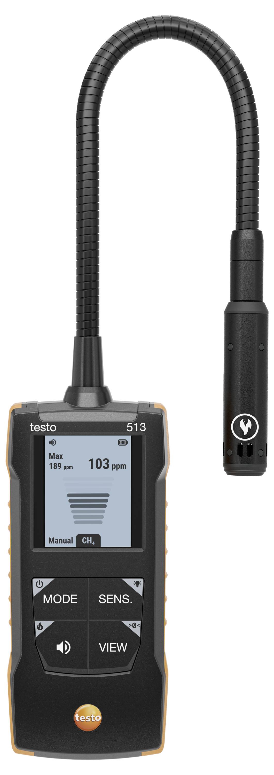 Testo Druck-Messgerät 324 Gas-Set Druck, Temperatur