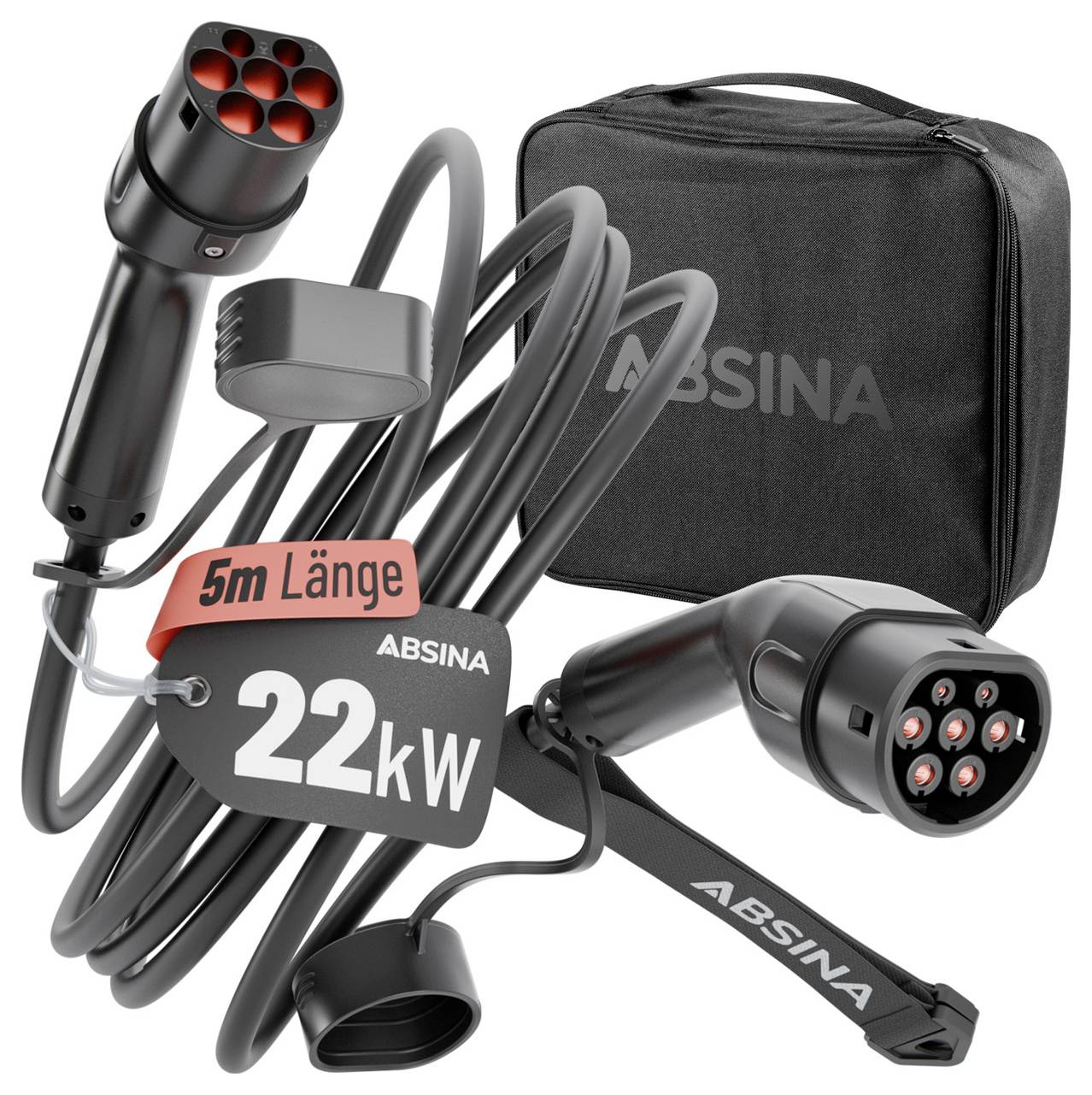 Absina 301402 eMobility Ladekabel 5m