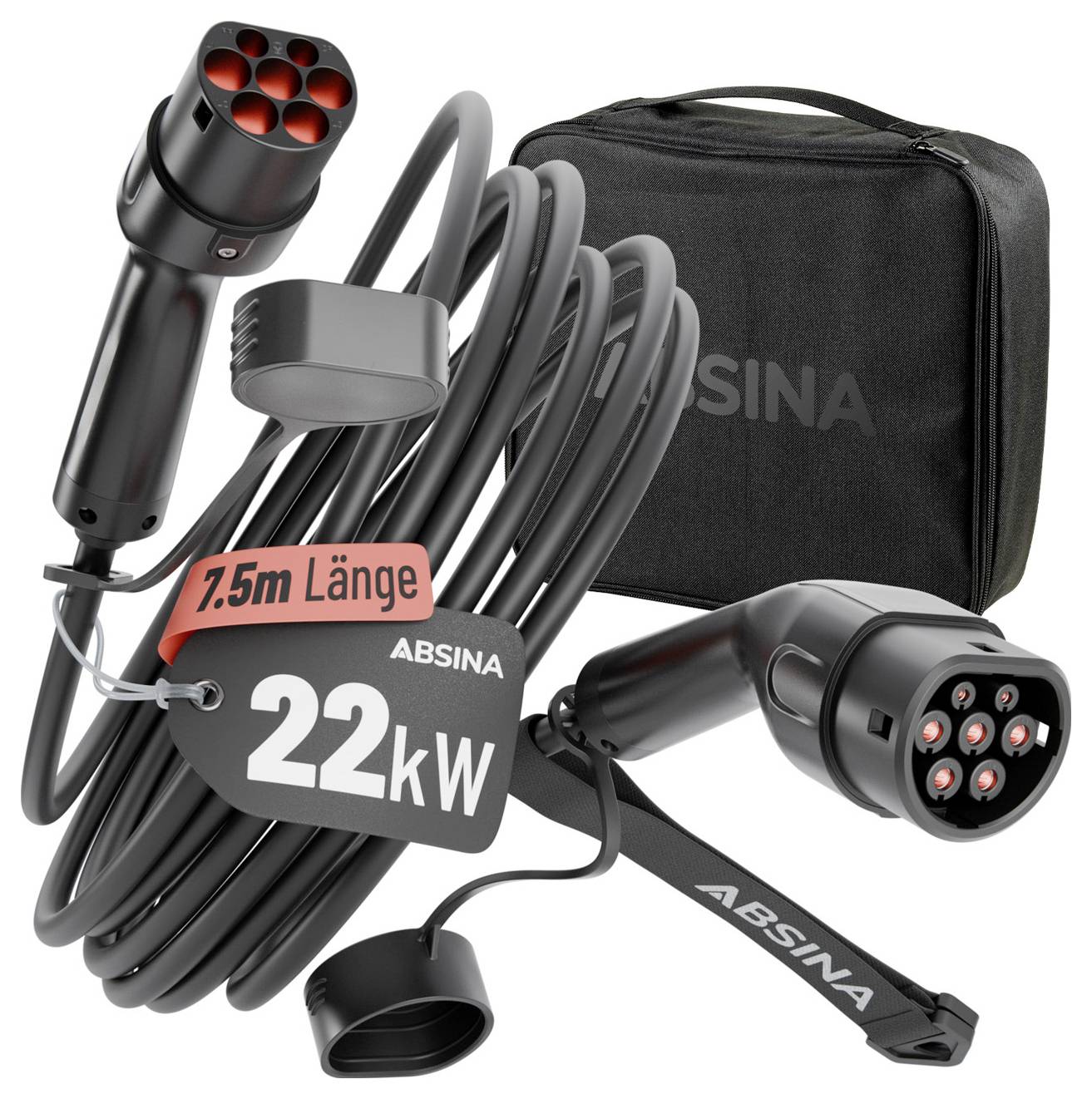 Absina 301403 eMobility Ladekabel 7.5m