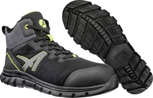 Albatros HELIUM BLK/YELLOW MID S3S SR 637280263000044 Berufsschuh S3S Schuhgröße (EU): 44 Schwarz-G