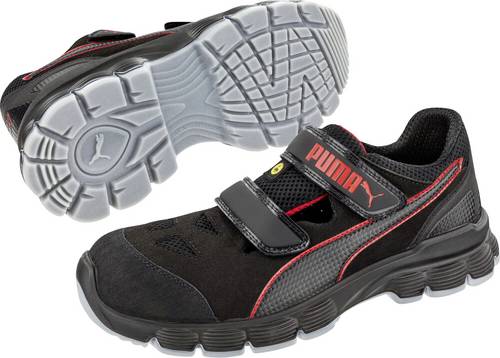 PUMA AVIAT LOW S1PL ESD FO SR 640891210000039 Sicherheitsschuh S1PL Schuhgröße (EU): 39 Schwarz/Rot