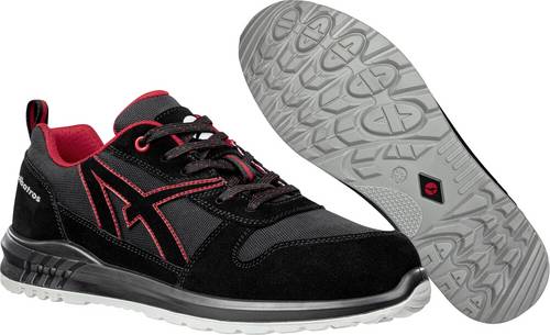 Albatros CLIFTON ST LOW O2 ESD FO SR 649020210000045 Berufsschuh O2 Schuhgröße (EU): 45 Schwarz/Rot