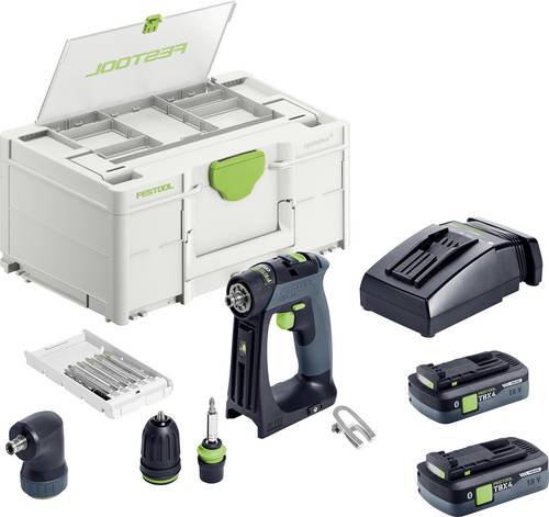 Festool CXS 18 TBX4,0 I-Set 579354 Akku-Bohrschrauber 18 V 4 Ah