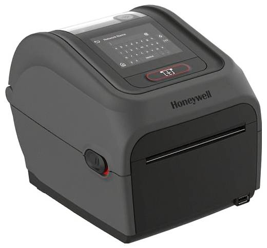Honeywell Desktop-Etikettendrucker mit oberem Touchscreen und frontalem Etikettenausgang