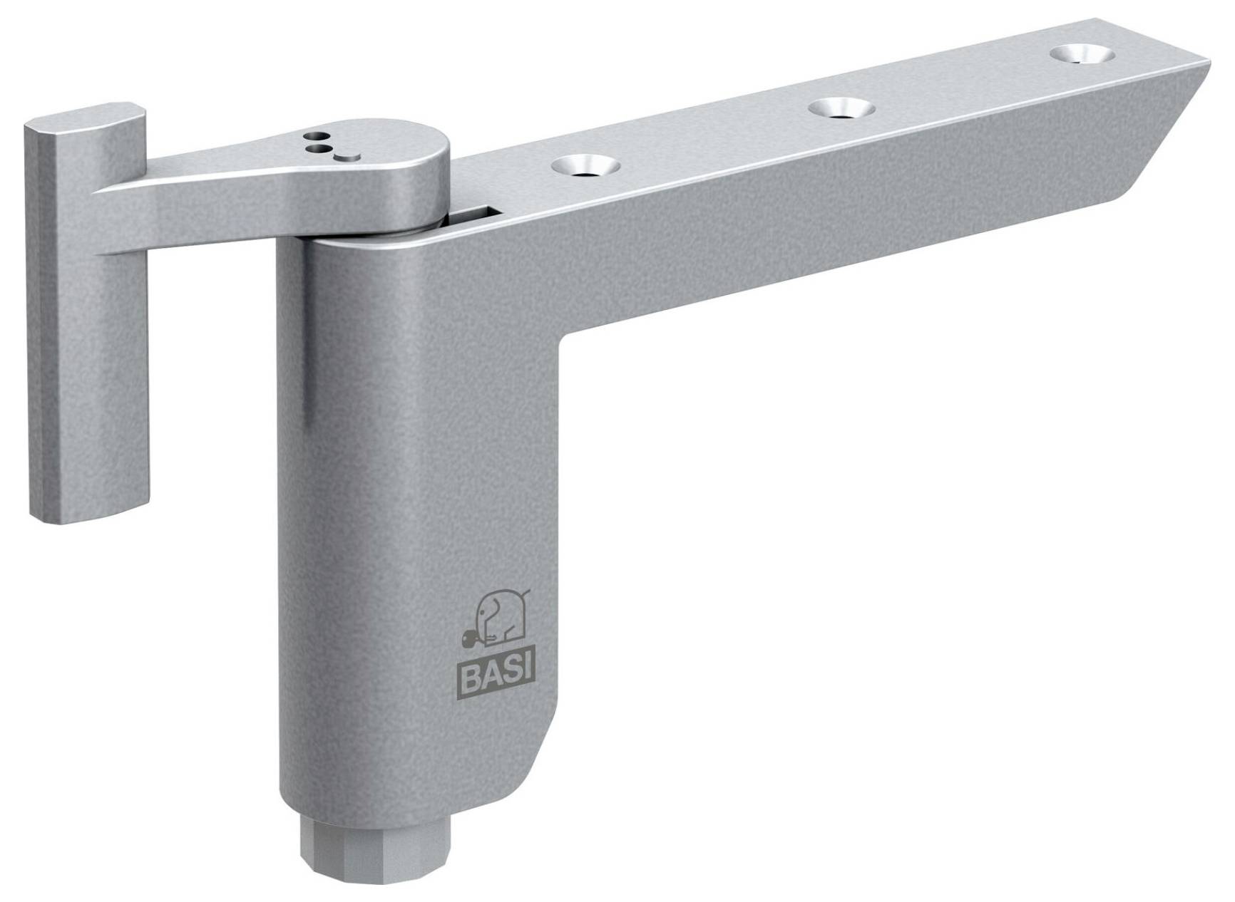 Basi 1460-0102 Türschließer Silber