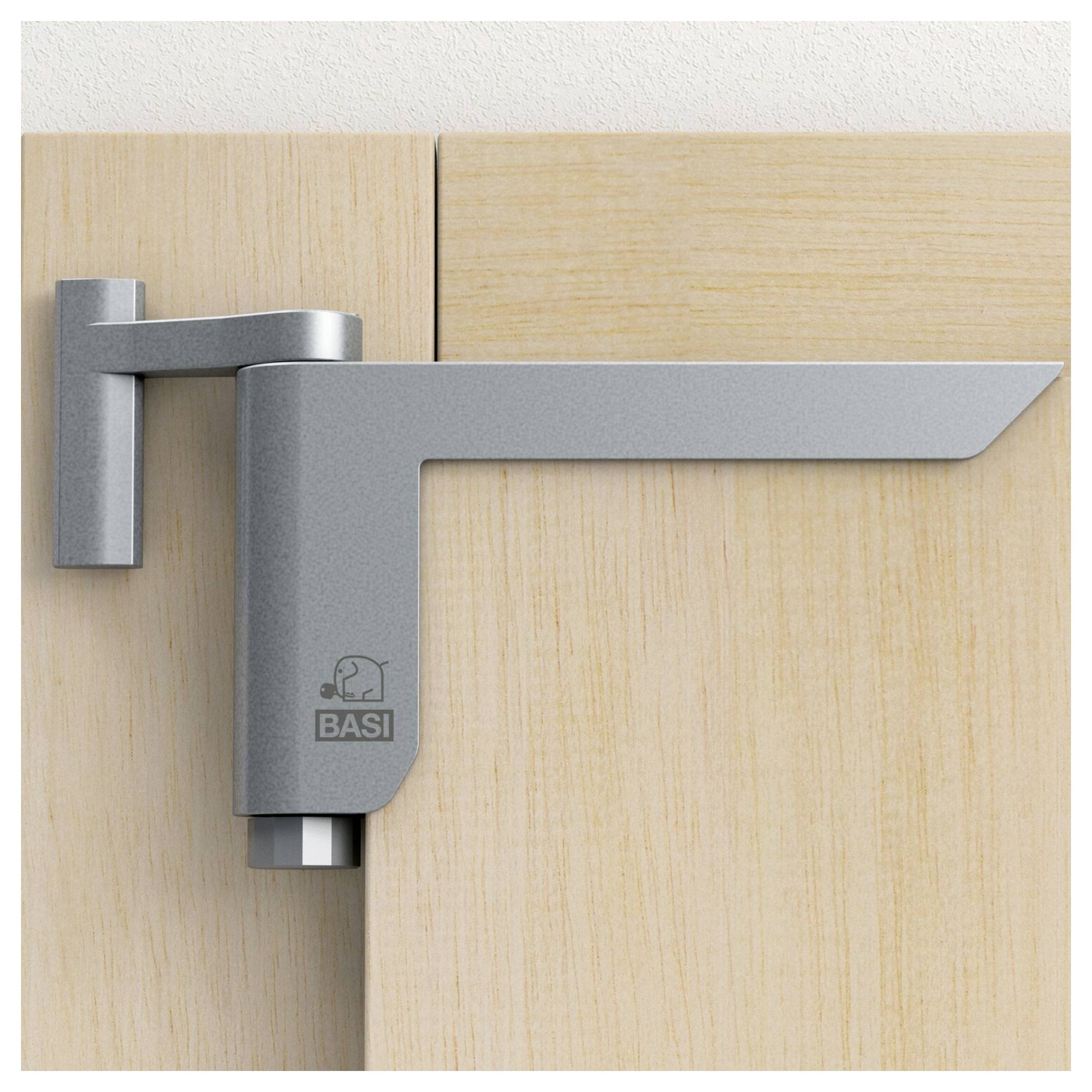 Basi 1460-0102 Türschließer Silber