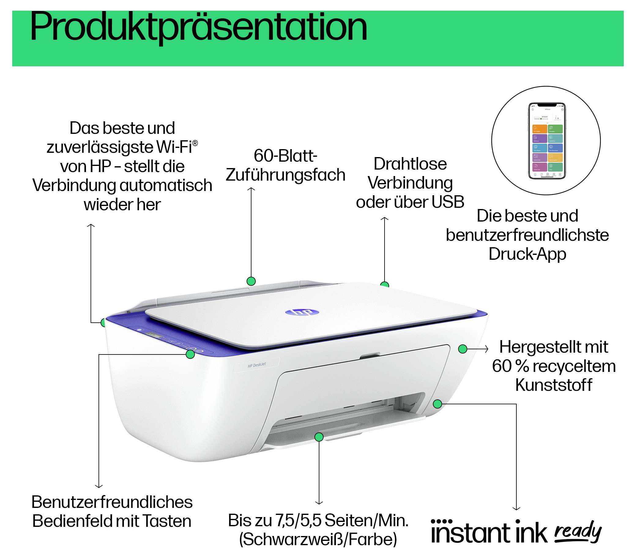 HP 588Q2B#629 Multifunktionsdrucker Tintenstrahl A4