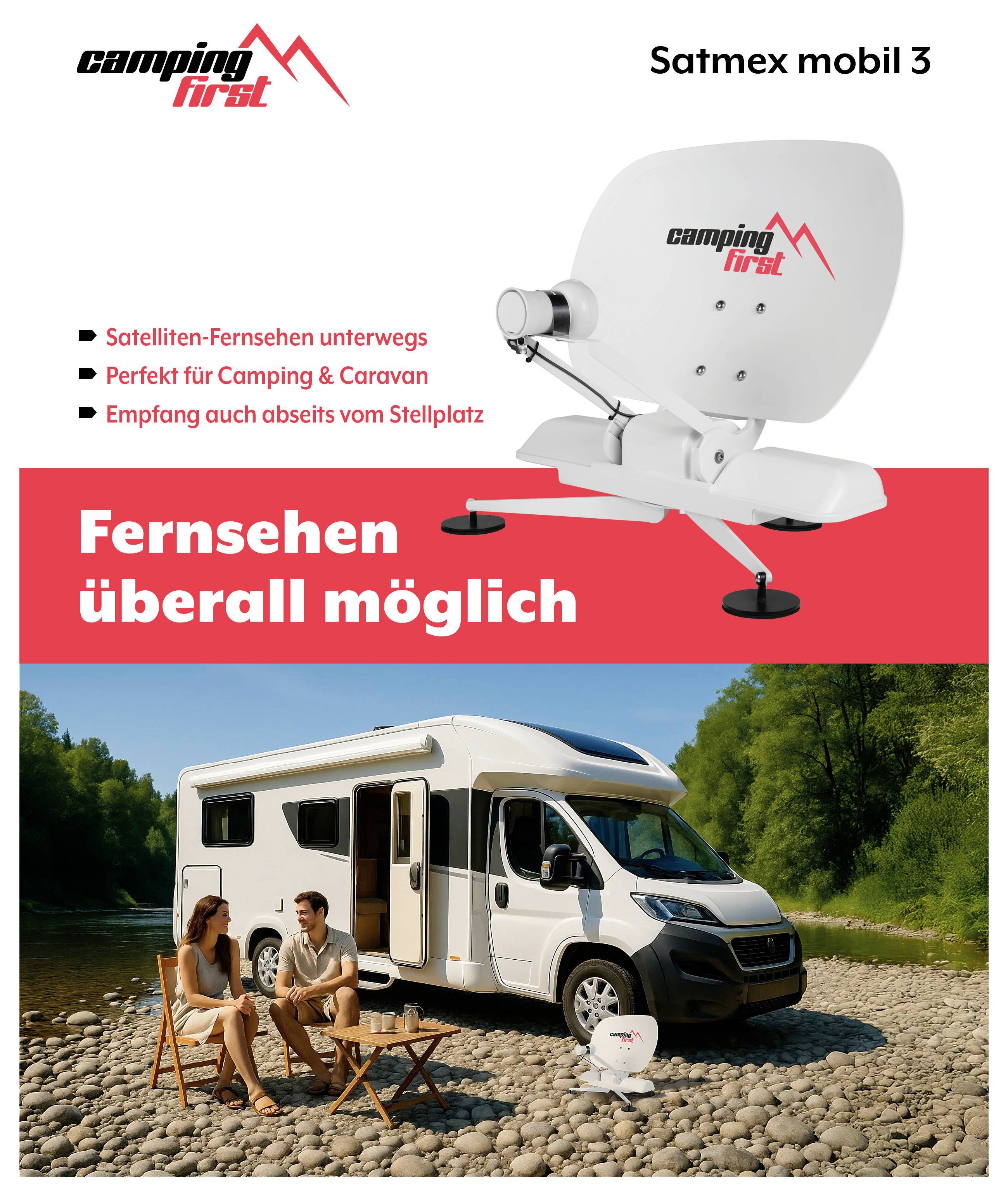 Camping First bewirbt 