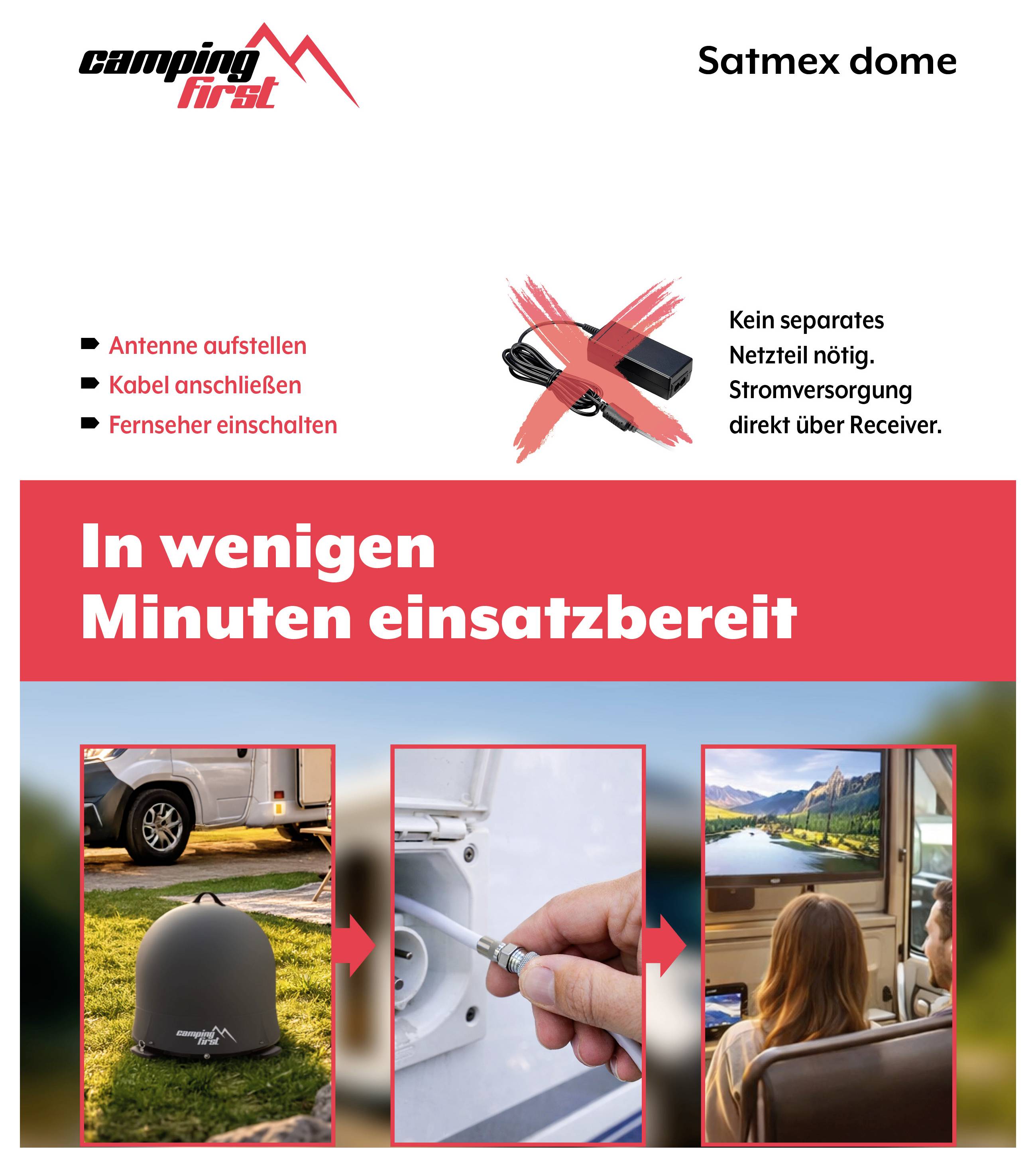 Camping Erste „Satmex Dome