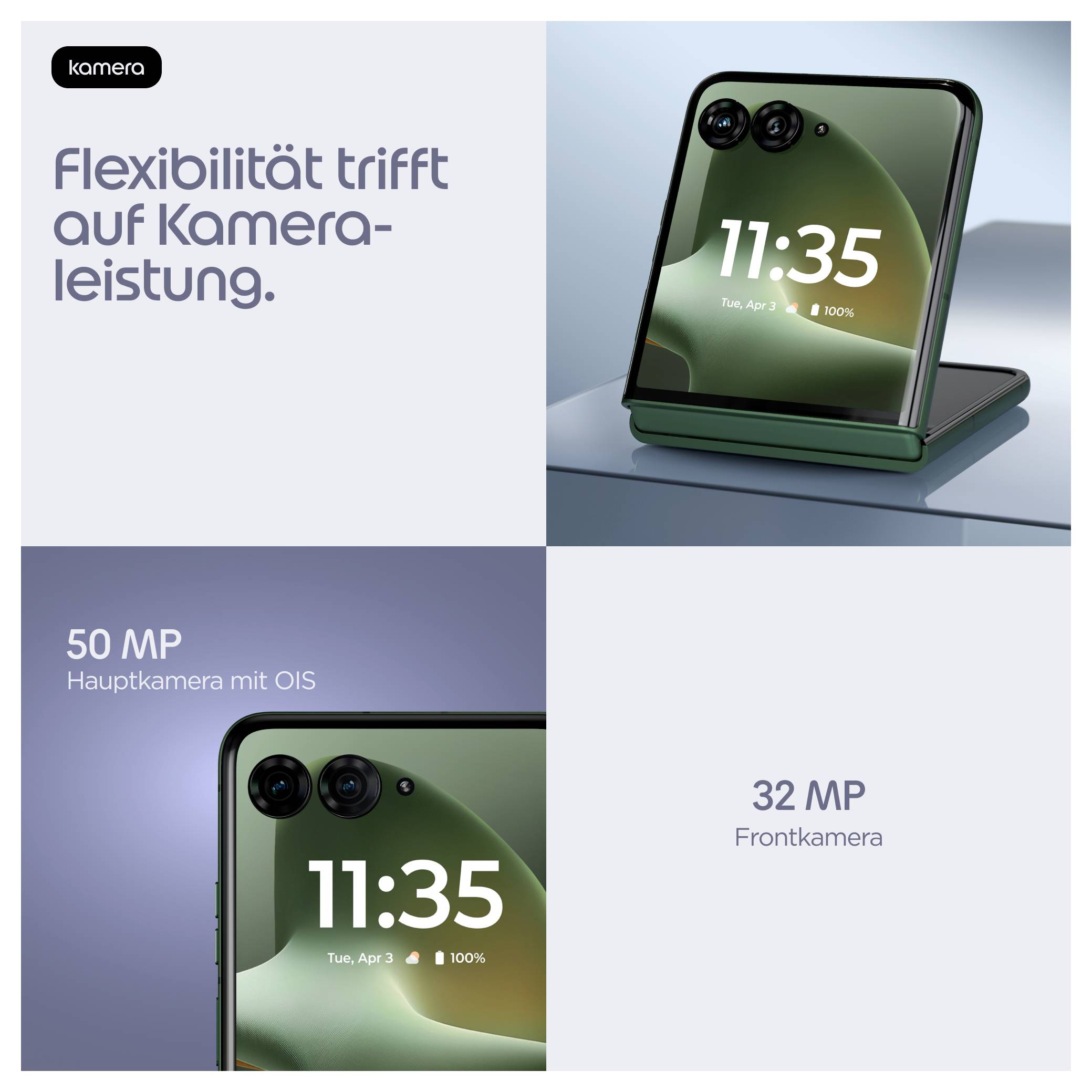 Faltbares Smartphone-Kamera-Angebot mit 