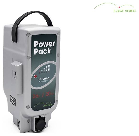 E-Bike-Lithium-Ionen-Akkupack mit der Bezeichnung „Power Pack