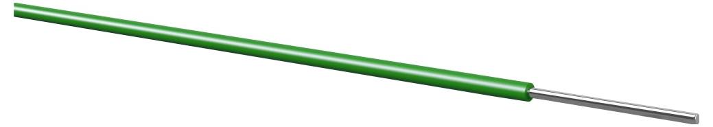 Grün- und silberfarbener Kugelschreiber diagonal auf weißem Hintergrund abgebildet.