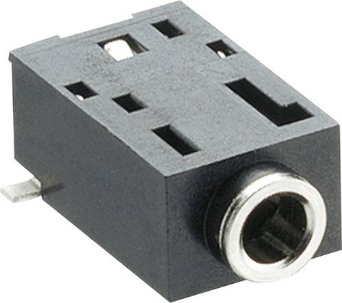 Lumberg 10444 Klinken-Steckverbinder 2.5 mm Kupplung, Einbau Polzahl: 3
