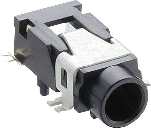 Lumberg 10439 Klinken-Steckverbinder 3.5 mm Kupplung, Einbau Polzahl: 3