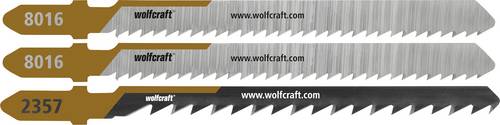 Wolfcraft 2357000 1 Projektset Stichsägeblätter Terrasse 1 Set