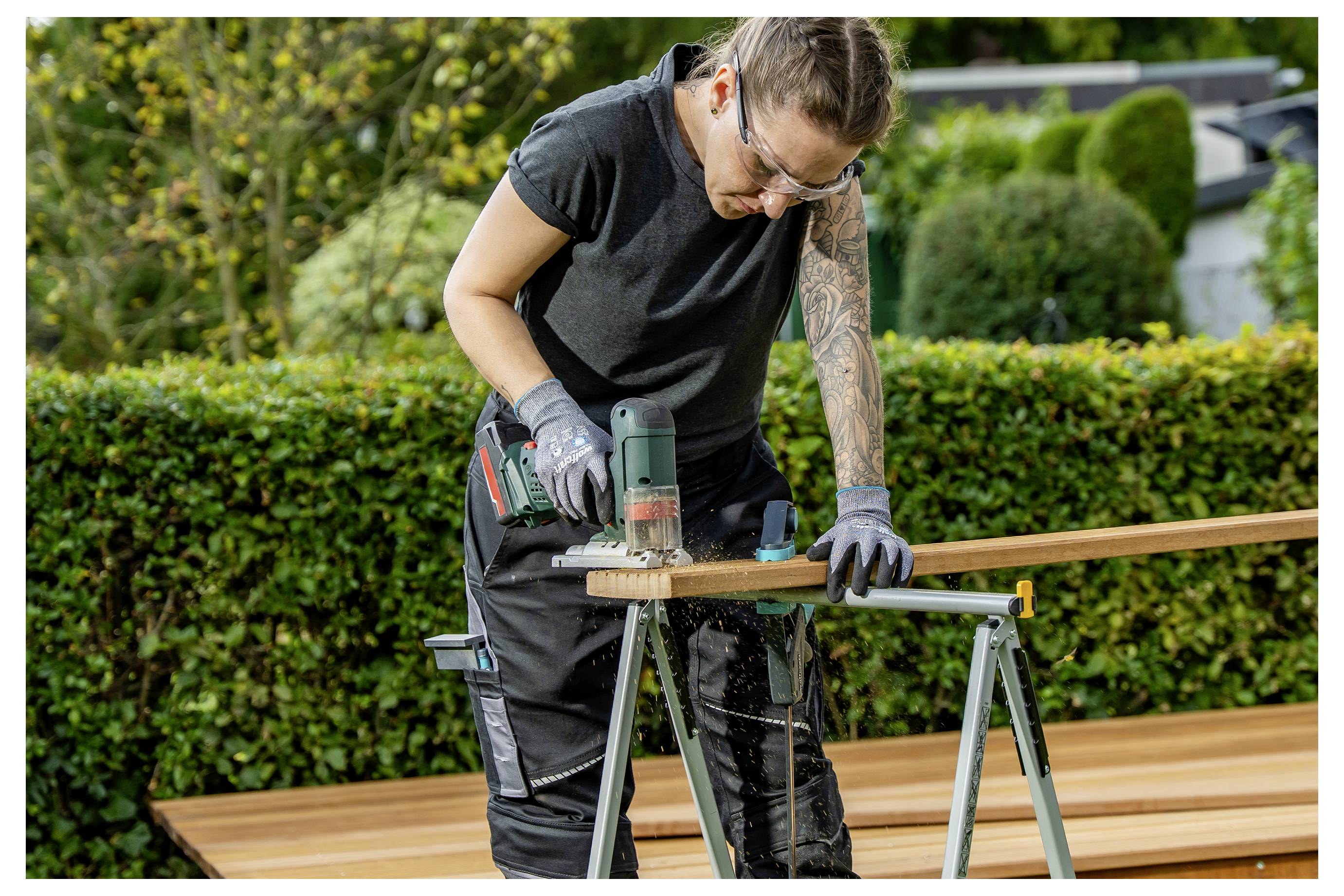 Wolfcraft 2357000 1 Projektset Stichsägeblätter Terrasse 1 Set