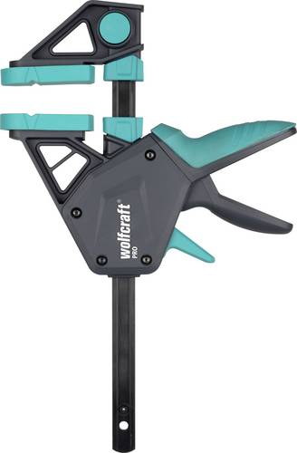 Wolfcraft 3090000 Einhandzwinge Spann-Weite (max.):150 mm Produktabmessung, Länge: 354 mm Ausladung