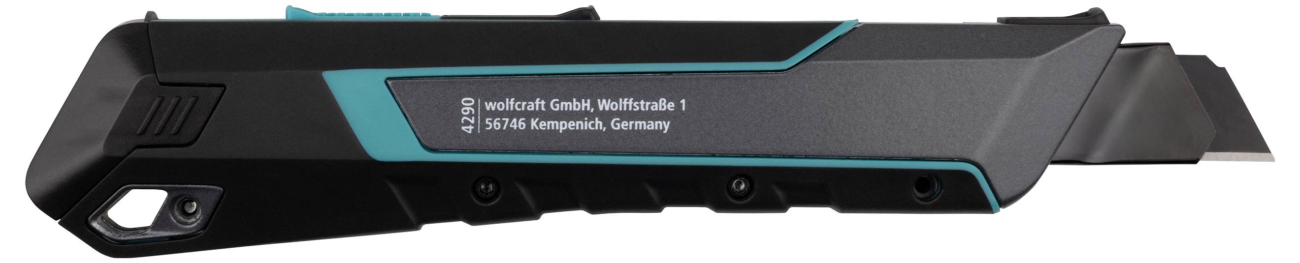 Wolfcraft 4290000 1 DUAL Abbrechklingenmesser 18mm L+R 1St.