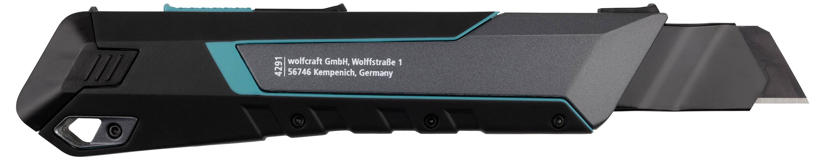 Wolfcraft 4291000 1 DUAL Abbrechklingenmesser 25mm L+R 1St.