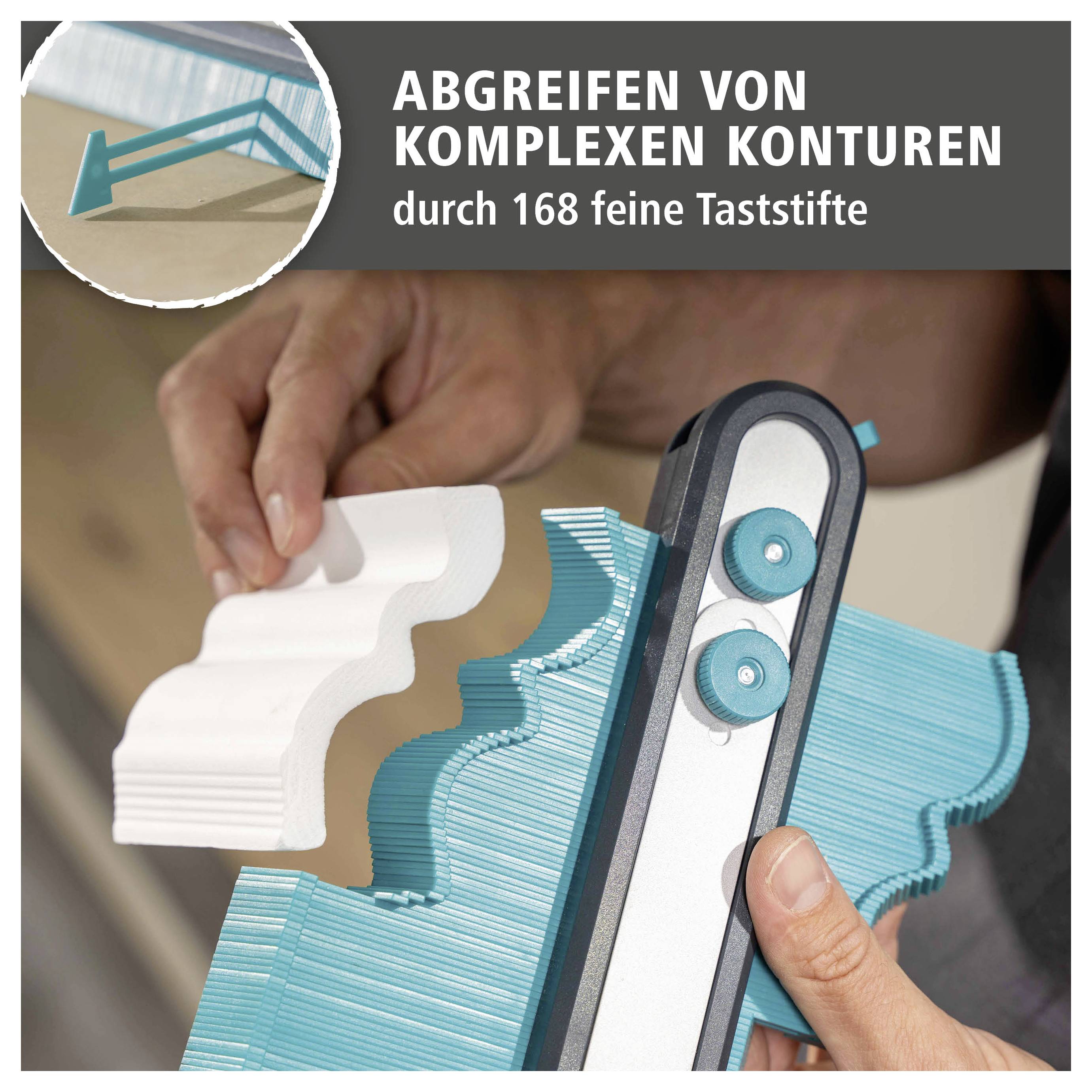 Wolfcraft Konturenlehre 6980000 Konturenlehre