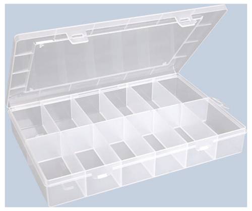 Hünersdorff 601400 Aufbewahrungsbox PP-ECO CLASSIC (L x B x H) 223 x 339 x 58 mm Transparent 1 St.