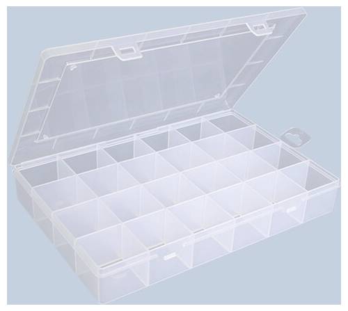 Hünersdorff 601500 Aufbewahrungsbox PP-ECO CLASSIC (L x B x H) 223 x 339 x 58 mm Transparent 1 St.