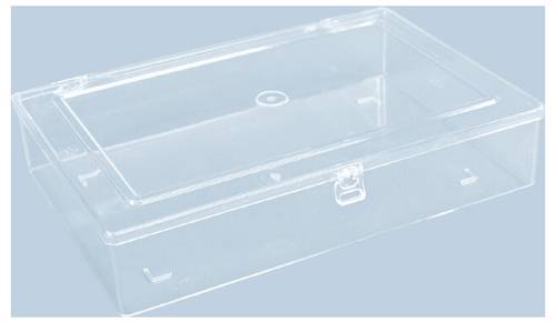 Hünersdorff 613300 Aufbewahrungsbox PS-CLASSIC-FLEX (L x B x H) 225 x 335 x 73 mm Glasklar 1 St.