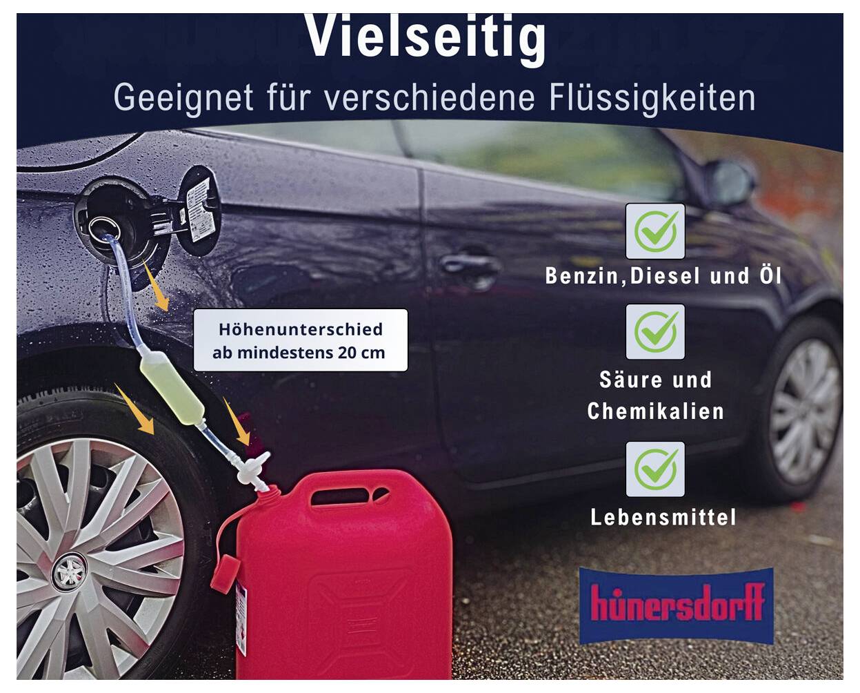 Hünersdorff 546000 Ansaugpumpe