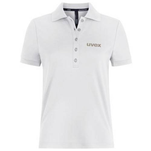 Uvex 7071508 Poloshirt Kleider-Größe=XS Weiß