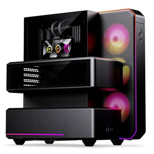 Phanteks EX5 MAX Midi-Tower PC-Gehäuse Schwarz