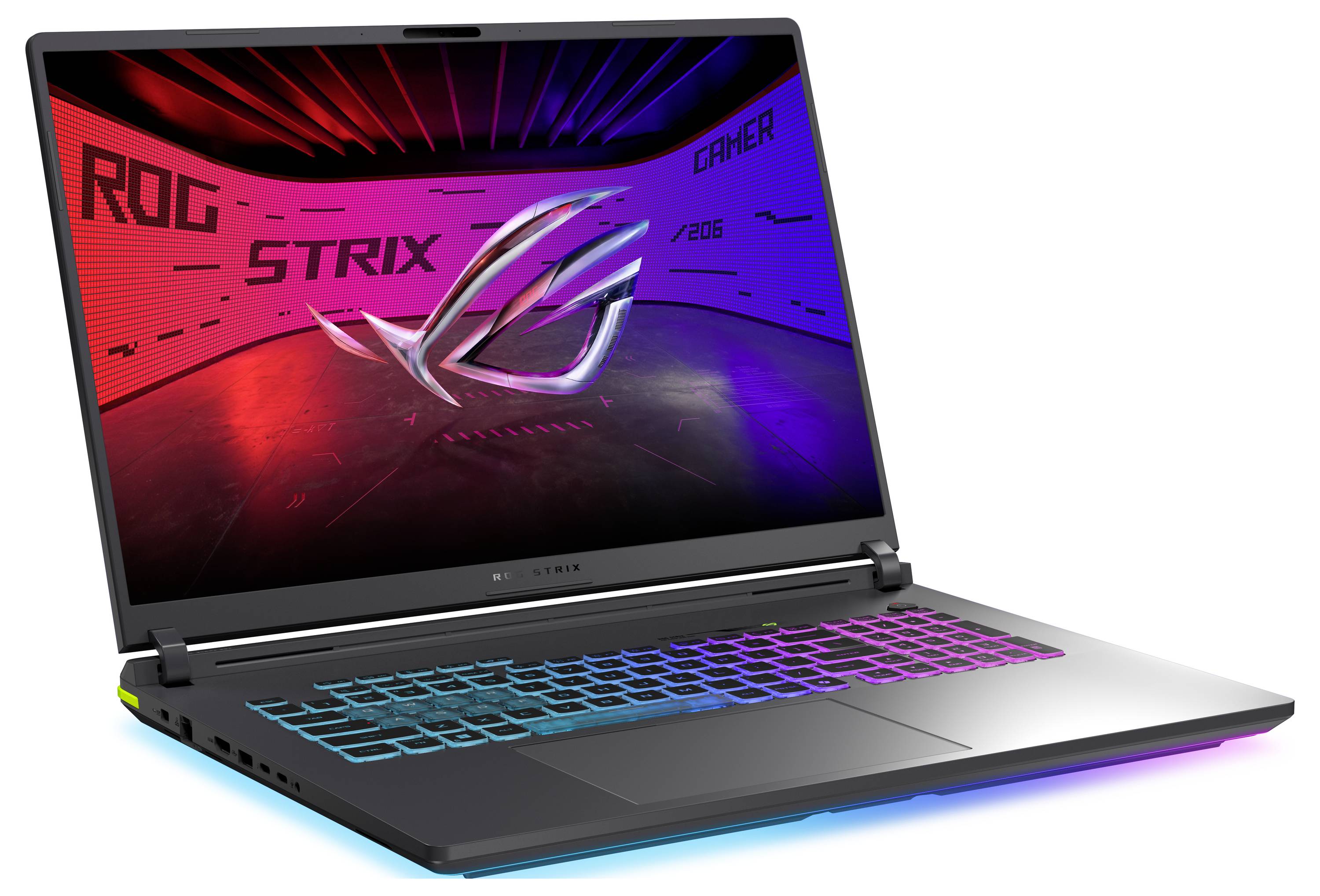 Offener Gaming-Laptop mit 